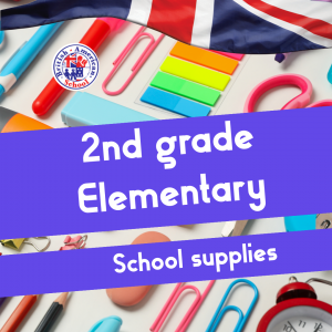 Elementary 2nd Grade School supplies package