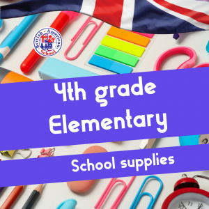 Elementary 4th Grade School supplies package