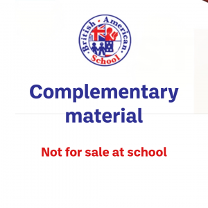 Complementary material *Not for sale at school