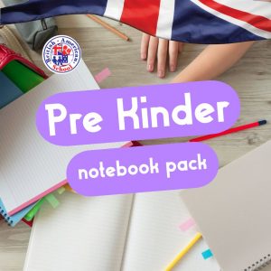 Pre Kinder Pack notebooks
