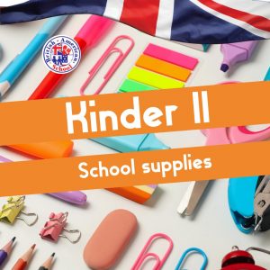 Kinder 2 School supplies package
